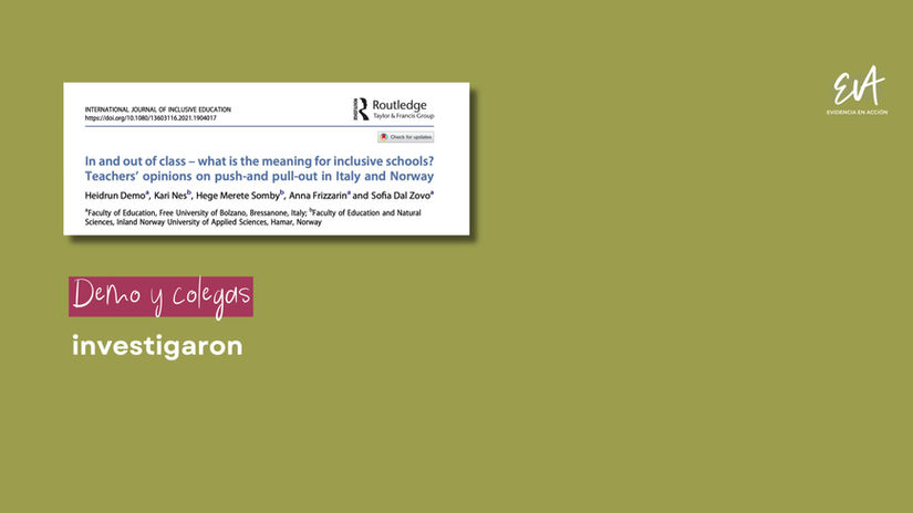 Inclusión si pero, ¿cómo?